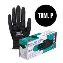 Luva Volk Nitrilica Preta Sem Amido P Caixa 100 Unid Luva Volk Nitrilica Preta Sem Amido P Caixa 100 Unid