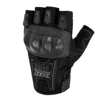 Luva X11 Blackout 1/2 Dedo Preta Feminina Luva X11 Blackout 1/2 Dedo Preta Feminina