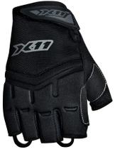 Luva X11 FIT X Preta Meio Dedo Bike Cross Moto