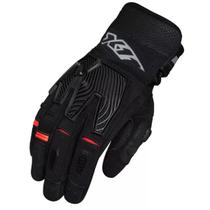 Luva X11 Havoc Preta Vermelha Impermeável Novo Big Trail