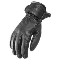 Luva X11 Route Inverno Couro Preto