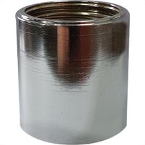 Luva Zamac Garden 3/4'' Rosca Rosca Cromada 10885Cre Luva Zamac Garden 3/4'' Rosca Rosca Cromada 10885Cre