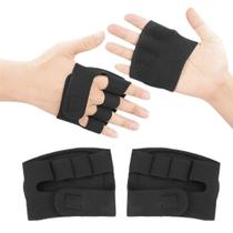 Luvas Academia Exercício Funcional Musculação Fitness Preta 1 Par C89 Luvas Academia Exercício Funcional Musculação Fitness Preta 1 Par C89