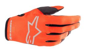 Luvas Alpinestars Radar - Hot Laranja/Preto - Tamanho P