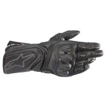 Luvas Alpinestars SP-8 V3 de couro preto/preto (grandes) Luvas Alpinestars SP-8 V3 de couro preto/preto (grandes)