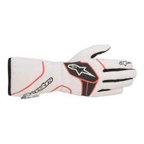 Luvas Alpinestars Tech-1 Race V2 GL SF - Brancas/Pretas - Tamanho 2XL