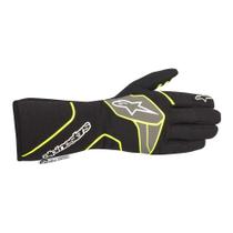 Luvas Alpinestars Tech-1 Race V2 GL SF - Pretas/Amarelas Fluo - Tamanho XL Luvas Alpinestars Tech-1 Race V2 GL SF - Pretas/Amarelas Fluo - Tamanho XL