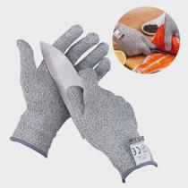 Luvas Anti Corte Segurança Cozinha Laminas Nivel 5 Açougue Culinaria Proteçao -Q-2256