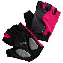 Luvas Bike DaMatta Gel Dedo Curto ROSE/PRETO