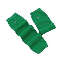 Luvas Clássicas De Tricô Listradas Rosa, Pretas E Brancas, Sem Dedos, Com Braçadeira Longa E