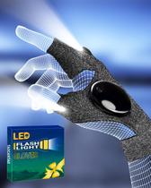 Luvas com Luz de Dedo LED PARIGO para Homens Luvas com Luz de Dedo LED PARIGO para Homens