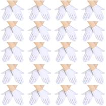 Luvas de algodão branco SATINIOR para crianças (3-5 anos) - 20 pares Luvas de algodão branco SATINIOR para crianças (3-5 anos) - 20 pares