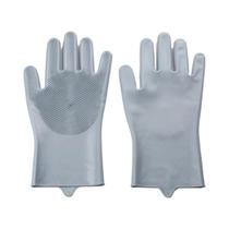 Luvas De Banho Para Gatos E Cães, Escova De Limpeza Durável Em Silicone, Massageadora E À Prova De