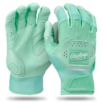 Luvas de Batida Rawlings Workhorse para Beisebol Verde Menta Médio Luvas de Batida Rawlings Workhorse para Beisebol Verde Menta Médio