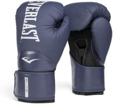 Luvas de Boxe Everlast Elite 2 Azul-Marinho Ventiladas 14 oz Luvas de Boxe Everlast Elite 2 Azul-Marinho Ventiladas 14 oz
