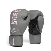 Luvas de boxe Everlast Elite 2 Pro Training 12 oz cinza/rosa