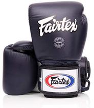 Luvas de Boxe Fairtex BGV1 Muay Thai - 350g (Azul/Branco/Preto)
