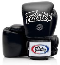 Luvas de boxe Fairtex BGV1 Muay Thai Training 12 onças pretas