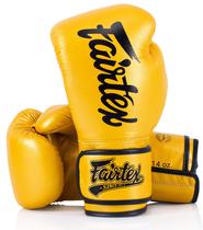 Luvas de Boxe Fairtex BGV18 Gold 14oz - Para Homens, Mulheres e Crianças