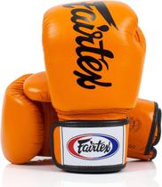 Luvas de Boxe Fairtex BGV19 Deluxe - Ajustável, Laranja, 16 Onças