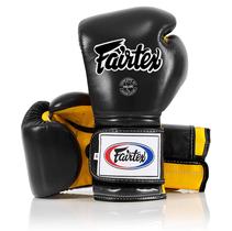 Luvas de Boxe Fairtex BGV9 Heavy Hitter Mexicanas 12oz - Pretas