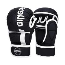 Luvas De Boxe MMA Para Homens E Mulheres, Meio Dedo, Reforçadas Para Treino De Saco De Pancadas,