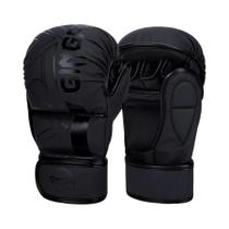 Luvas De Boxe MMA Para Homens E Mulheres, Meio Dedo, Reforçadas Para Treino De Saco De Pancadas,
