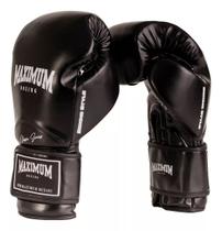 Luvas de Boxe Muay Thai MMA New Classic Black Maximum