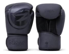 Luvas de Boxe Muay Thai Naja Viper Profissional Preto 10 OZ Luvas de Boxe Muay Thai Naja Viper Profissional Preto 10 OZ