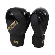 Luvas de Boxe Profissional 12 Oz - PU Elástico para Adultos (Homens e Mulheres) - Muay Thai