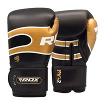 Luvas de boxe RDX Boxing Pro S7 12 oz pretas unissex