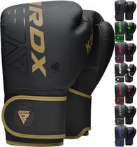 Luvas de boxe RDX Kara Series Maya Hide Leather para adultos