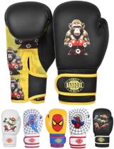 Luvas de Boxe Twister 6oz Juvenil para Sparring e Kickboxing