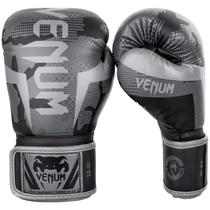Luvas de boxe Venum Elite Black Dark Camo 12 oz