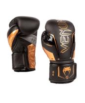 Luvas de boxe Venum Elite Evo 12 Oz Black Bronze