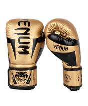 Luvas de boxe Venum Elite Gold Black 12 oz