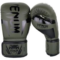 Luvas de boxe Venum Elite Khaki Black 12 oz Luvas de boxe Venum Elite Khaki Black 12 oz