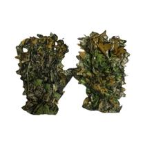 Luvas De Caça 3D Camufladas Antiderrapantes Duráveis Para Tiro E Fotografia - Luvas Confortáveis Com