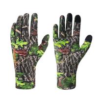 Luvas de caça camufladas leves UPF 50+ masculinas HG05