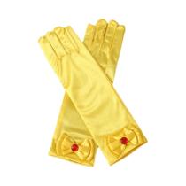 Luvas De Cetim Para Meninas, Estilo Princesa, Com Borboleta Brilhante E Laço, Para Dança E Luvas De Cetim Para Meninas, Estilo Princesa, Com Borboleta Brilhante E Laço, Para Dança E