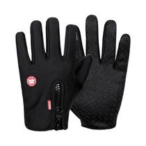 Luvas De Ciclismo E Esqui Unissex Impermeáveis Com Tela Sensível Ao Toque, Quentes Para O Inverno, À