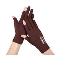 Luvas de Ciclismo e Pesca Anti-UV - Proteção Solar, Antiderrapante e Respirável - Unissex
