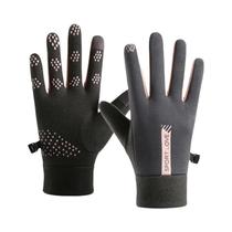 Luvas De Ciclismo Femininas Quentes E Impermeáveis Antiderrapantes Para Outono E Inverno,