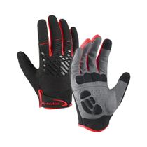 Luvas De Ciclismo Masculinas Com Dedos Completos E Tela Sensível Ao Toque, Antiderrapantes E