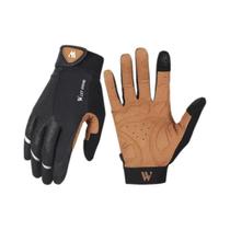 Luvas De Ciclismo Masculinas Com Dedos Completos E Tela Sensível Ao Toque, Antiderrapantes,