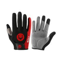 Luvas De Ciclismo Masculinas De Inverno Com Tela Sensível Ao Toque, Antiderrapantes, À Prova De