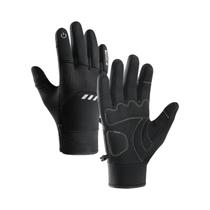 Luvas De Ciclismo Masculinas De Inverno Impermeáveis Com Tela Sensível Ao Toque, Forro De Lã,