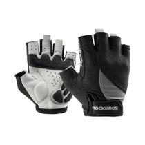 Luvas De Ciclismo Meio Dedo Com Almofada De Gel Respirável Para Homens E Mulheres, Para MTB E Luvas De Ciclismo Meio Dedo Com Almofada De Gel Respirável Para Homens E Mulheres, Para MTB E