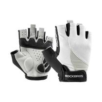 Luvas De Ciclismo Meio Dedo Com Almofada De Gel Respirável Para Homens E Mulheres, Para MTB E Luvas De Ciclismo Meio Dedo Com Almofada De Gel Respirável Para Homens E Mulheres, Para MTB E