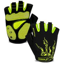 Luvas de ciclismo MOREOK 050 com almofada de gel de 5 mm para homens/mulheres